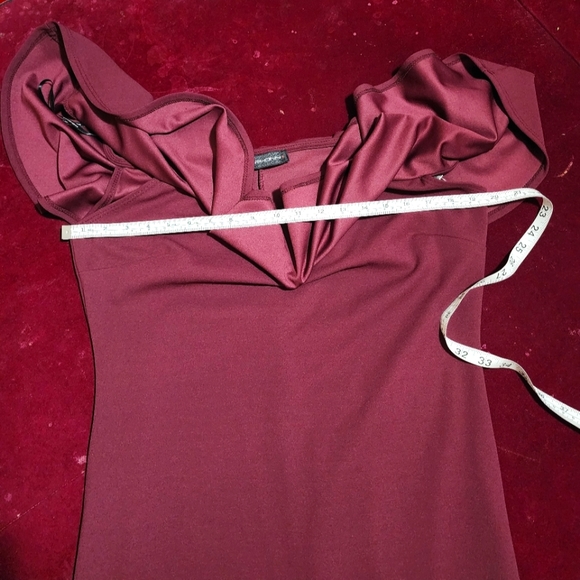 Burgundy Dress - Picture 5 of 10